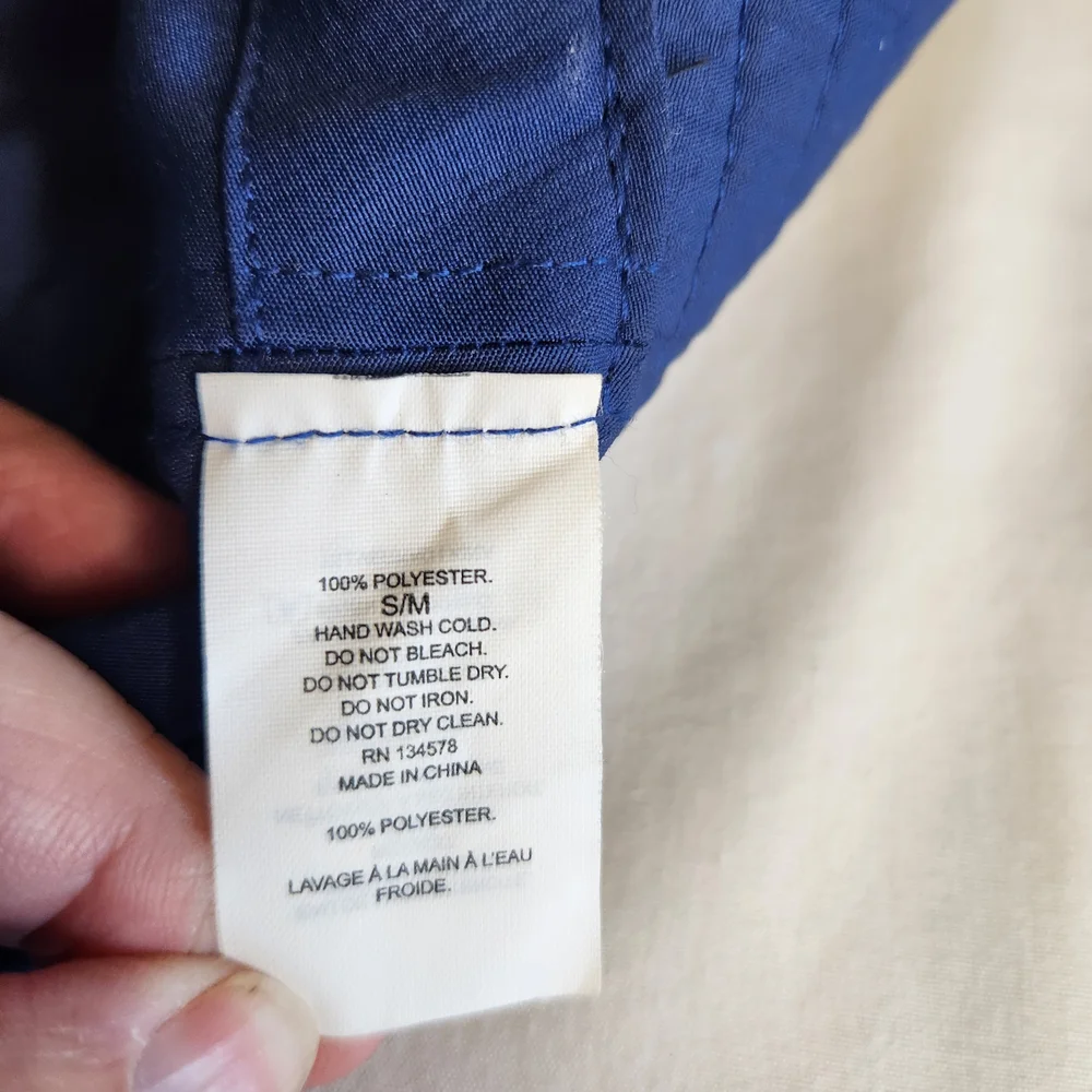 Vineyard Vines Sun Hat Boat Print Blue SM New Beachy Resort - Picture 6 of 8